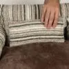 bG9jYWw6Ly9tZWRpYS9TTi9HQy82MFIzMEMxSjZSVktHQ1NOLzUxNzJmNDUyLmpwZw.webp PAW Bed – Medium Sofa – Brown Stripes – 60 × 60 × 28cm