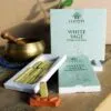bG9jYWw6Ly9tZWRpYS9TUi8wRC82MFIzMEMxRzZXUkswRFNSLzI2YWQzOGQ3LmpwZWc.webp Pack of 15 Natural Incense Smudge Bricks and Burner - White Sage