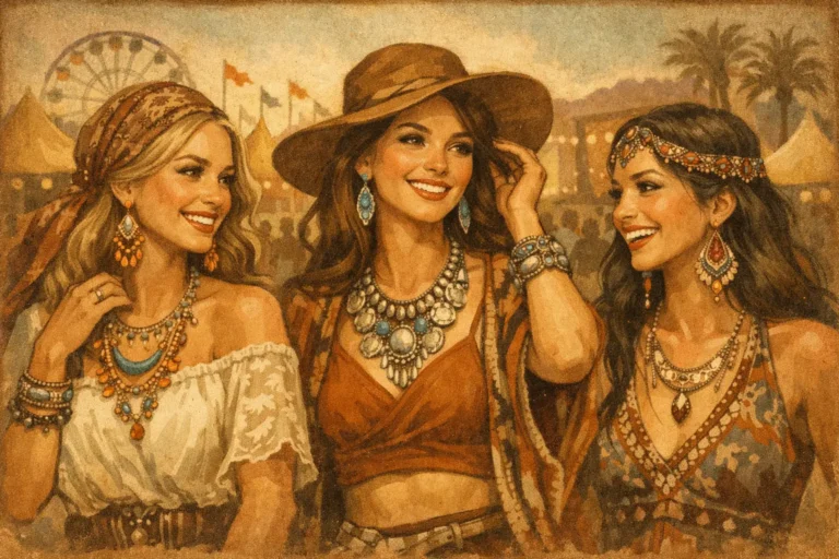 Festival Jewellery Outfit Examples That Pop