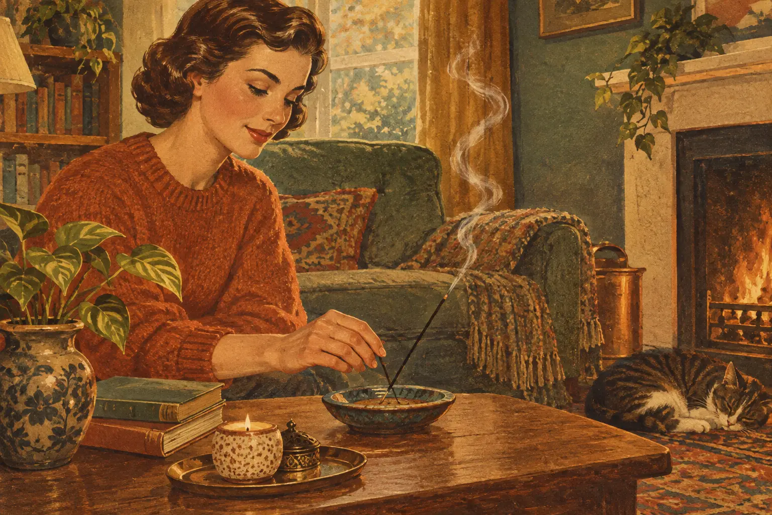 A Guide to Incense Safety for Cosy Homes
