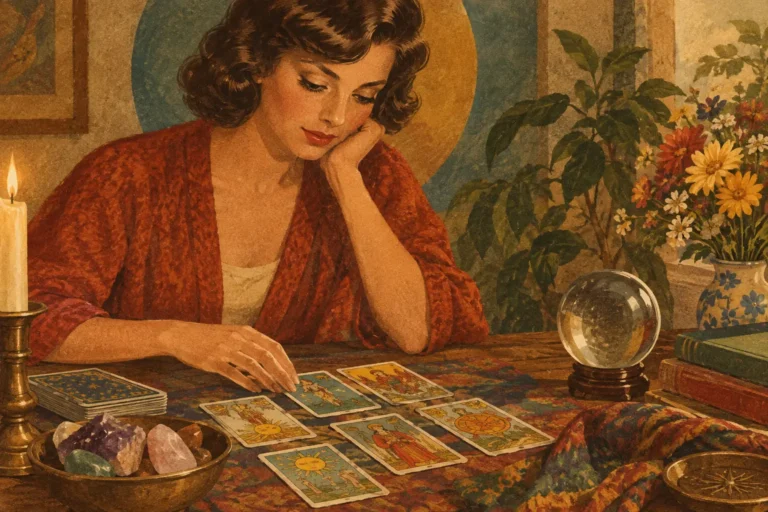Tarot Reading for Colourful Self-Reflection